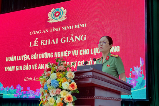 Huấn luyện, bồi dưỡng nghiệp vụ cho  lực lượng tham gia bảo vệ ANTT ở cơ sở năm 2025
