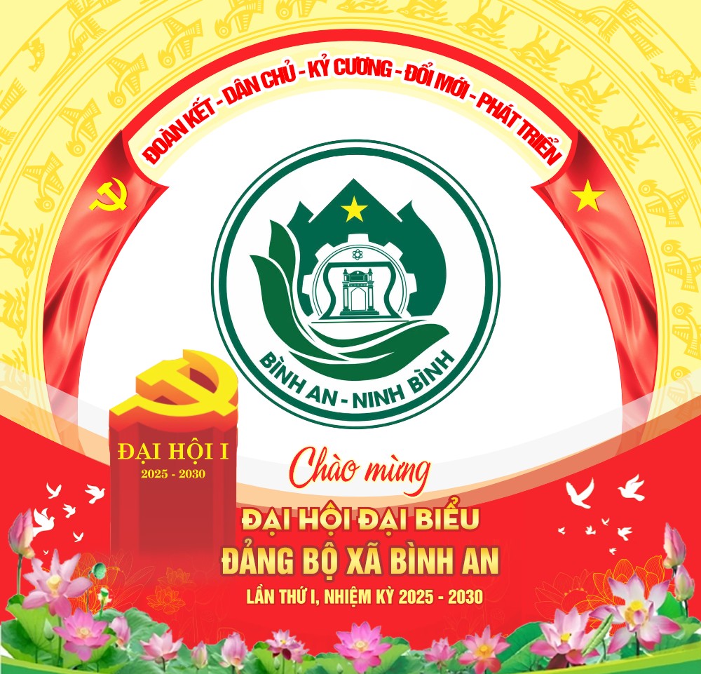 Xã Bình An áp dụng chuyển đổi số trong tổ chức Đại Hội Đại biểu Đảng bộ xã nhiệm kỳ 2025-2030 (Đại hội không giấy)